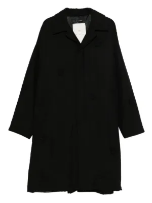 Neil Barrett カフスディテール コート | ブラック | FARFETCH JP