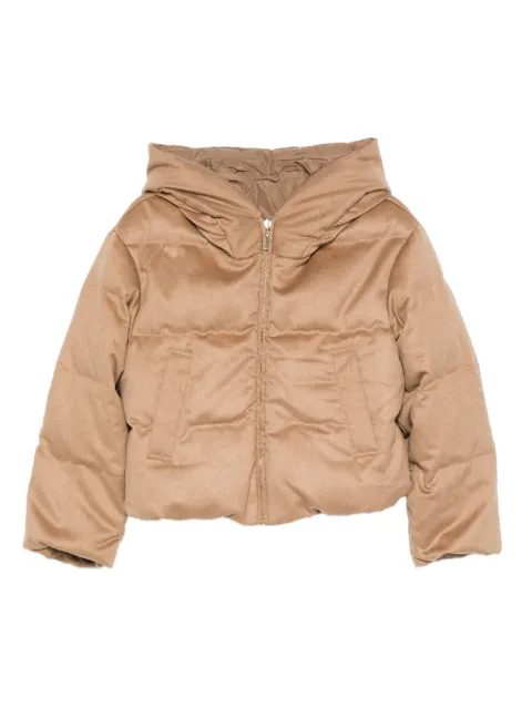 Max Mara hooded puffer jacket