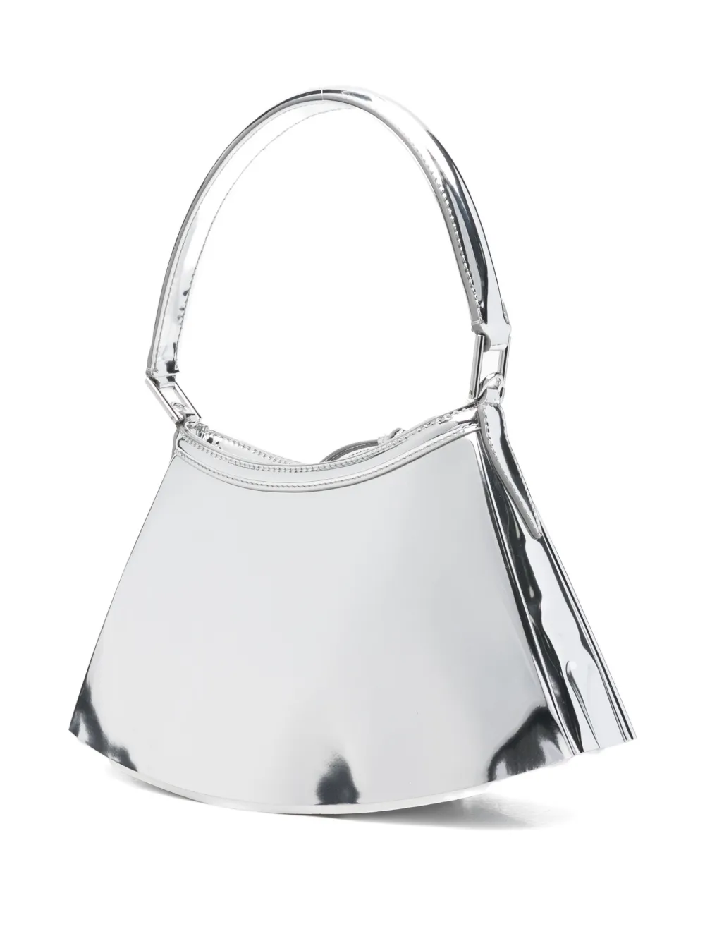 Lacoste Lenglen Shoulder Bag In Silver