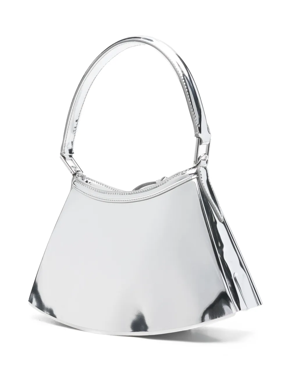 Lacoste Lenglen schoudertas Zilver