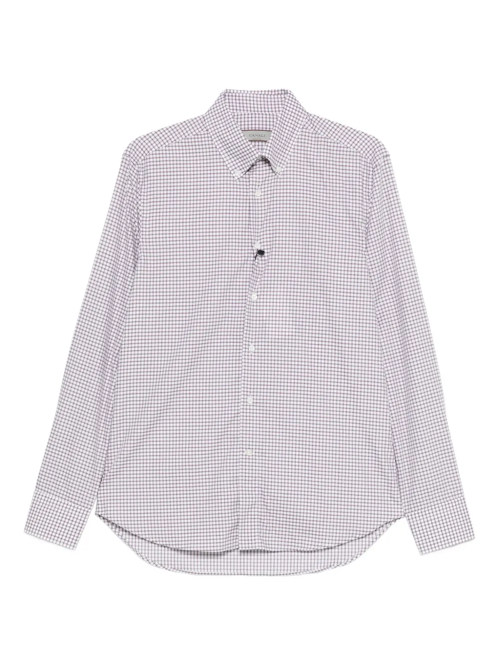 Canali Camicia a quadri - Bianco
