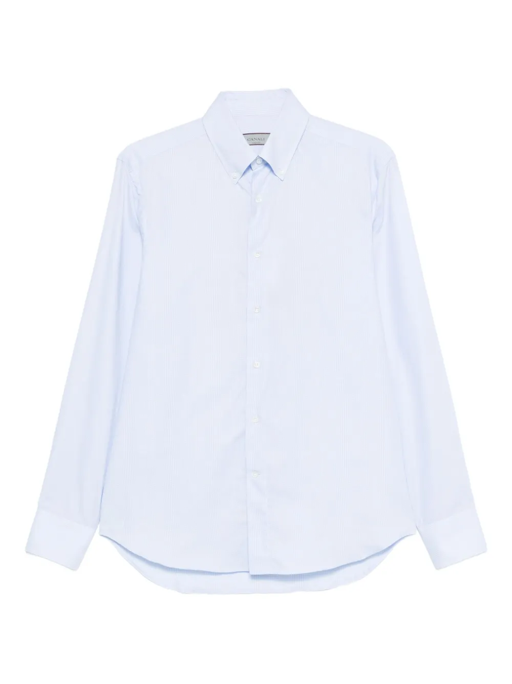 Canali checked-pattern shirt | Blue | Image 1