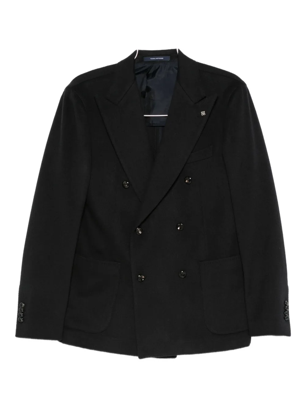 Tagliatore double-breasted jacket | Black | Image 1