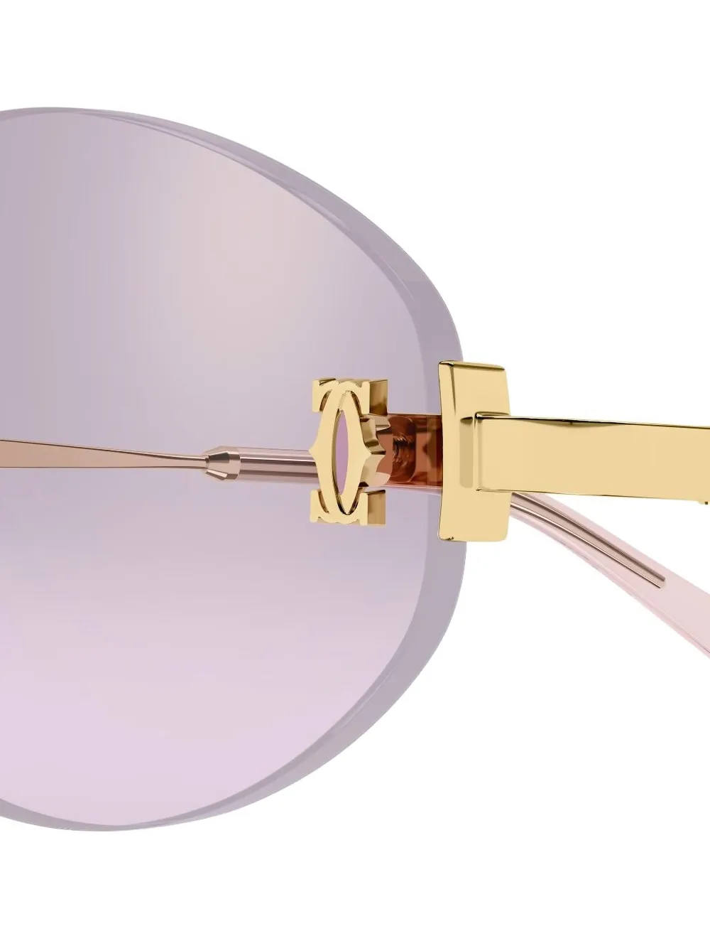 Cartier Eyewear CT0592S zonnebril Goud