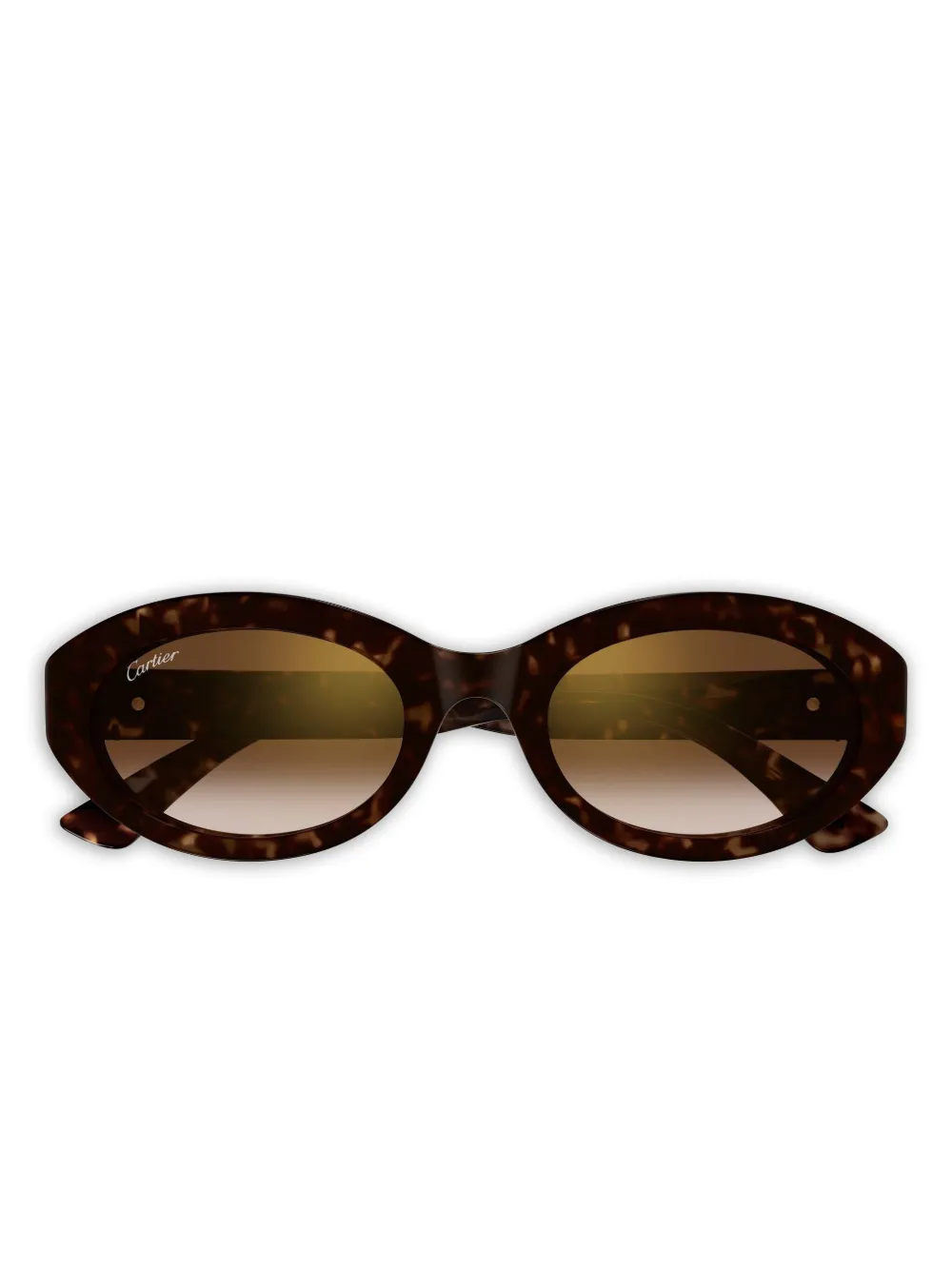Cartier Eyewear round-frame sunglasses | Brown | Image 1