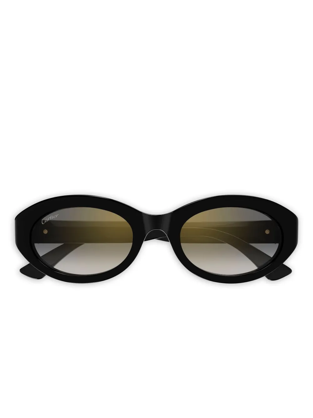 Cartier Eyewear gafas de sol con montura oval | negro | Image 1