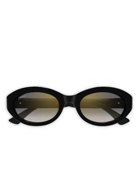 Cartier Eyewear oval-frame sunglasses