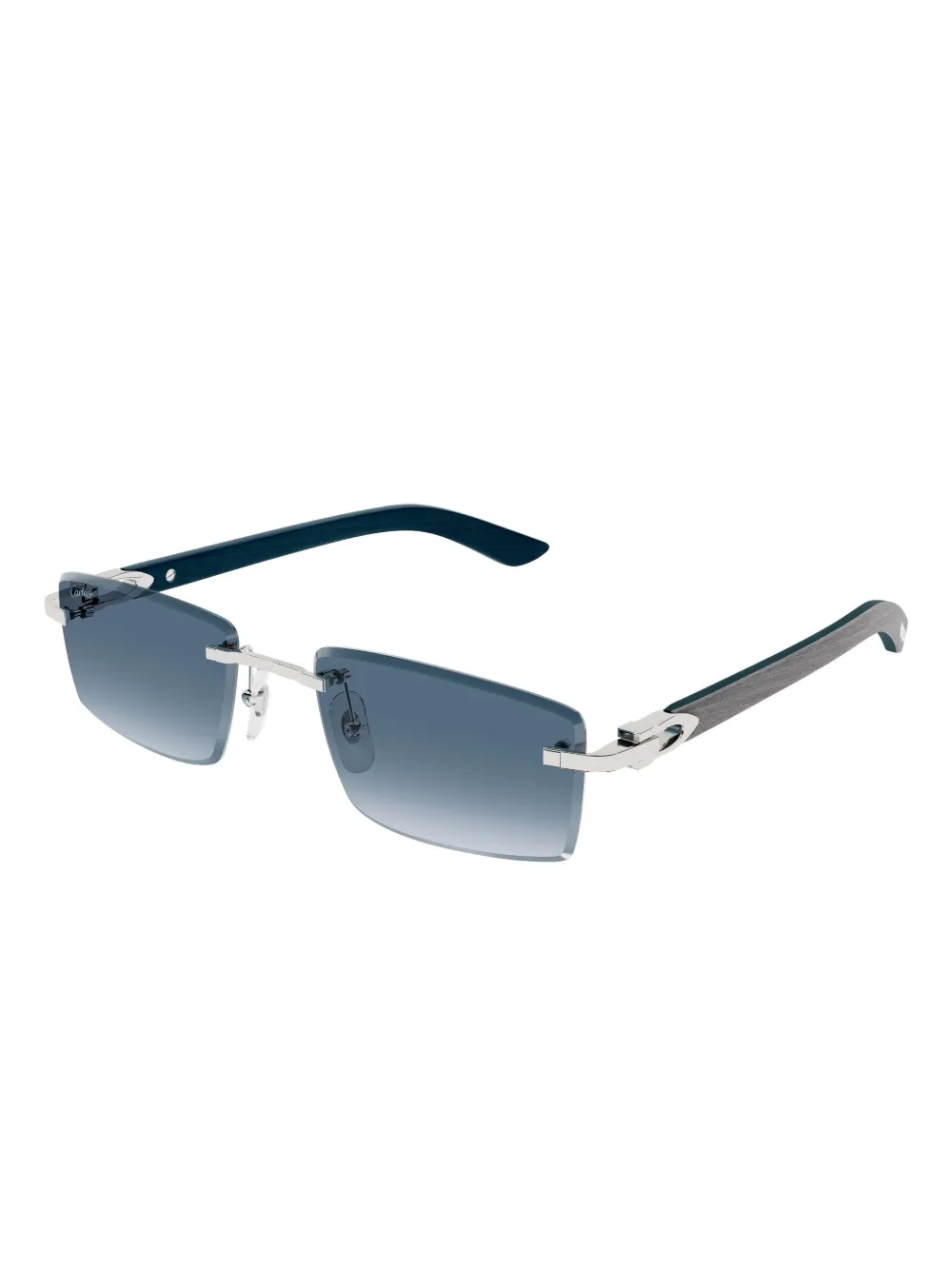 Cartier Eyewear lentes de sol con armazón rectangular | Image 2