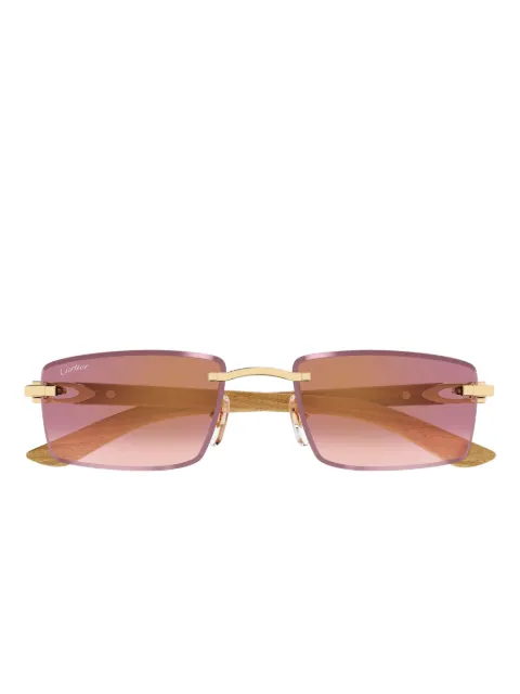 Cartier Eyewear rectangle-frame sunglasses