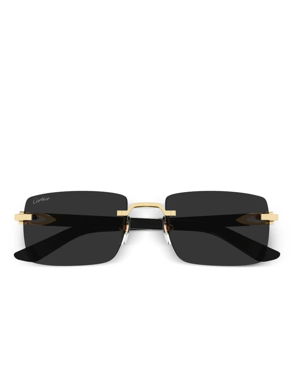 Cartier Eyewear round-frame sunglasses | Black | Image 1