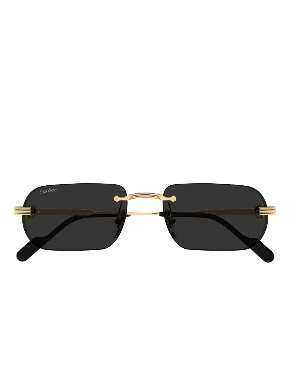 Cartier Eyewear round-frame rimless sunglasses | Image 2
