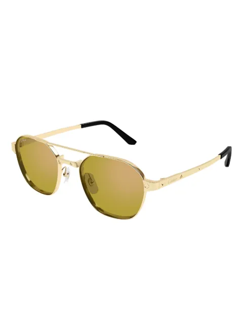 Cartier Eyewear lentes de sol con armazón piloto