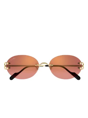 Cartier Eyewear パンテール ドゥ カルティエ サングラス | ゴールド