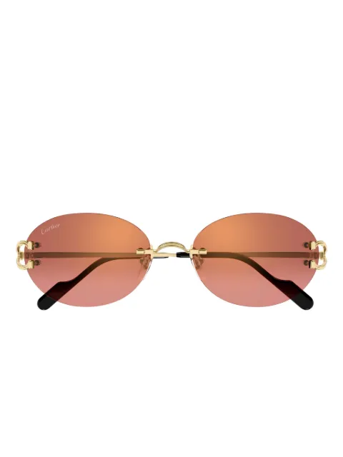 Cartier Eyewear round-frame sunglasses