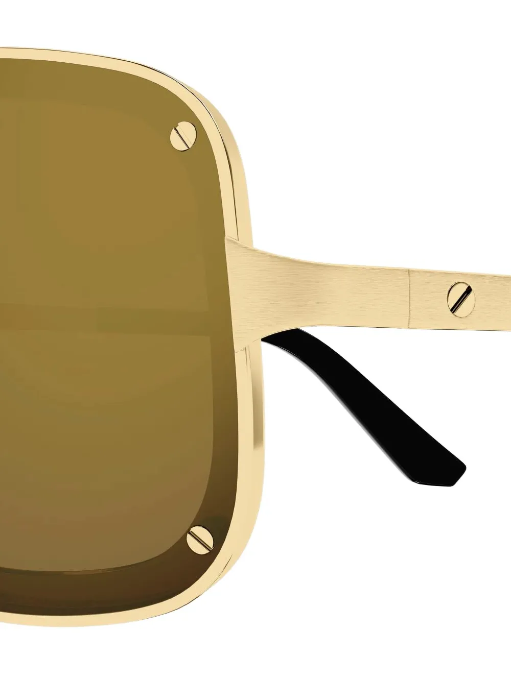 Cartier Eyewear Zonnebril met piloten montuur Goud