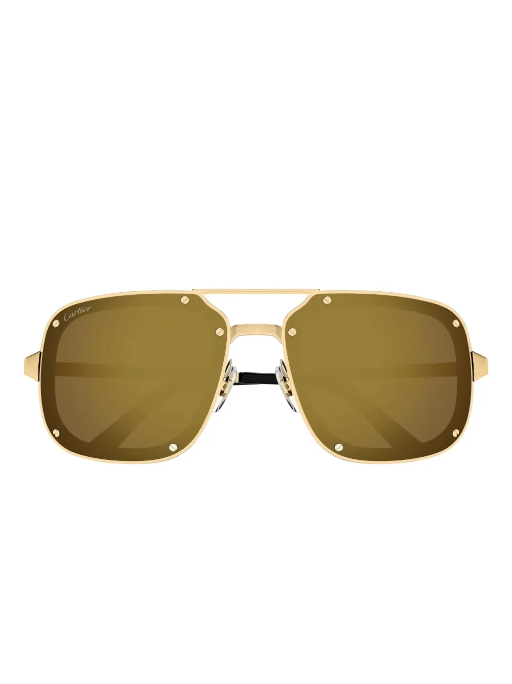 Cartier Eyewear pilot-frame sunglasses | Gold | Image 1