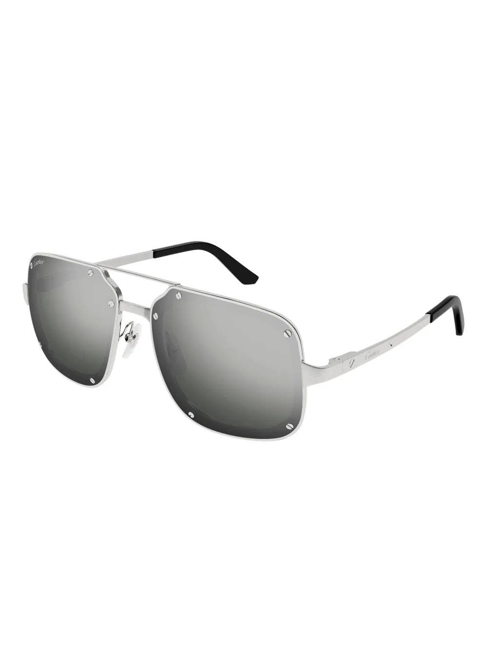 Cartier Eyewear pilot-frame sunglasses | Black | Image 1