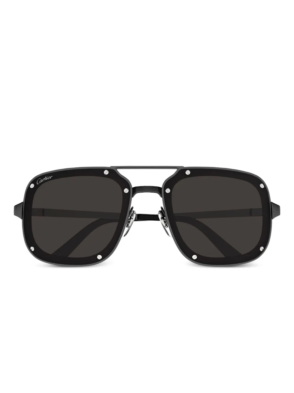 Cartier Eyewear pilot-frame sunglasses | Black | Image 1