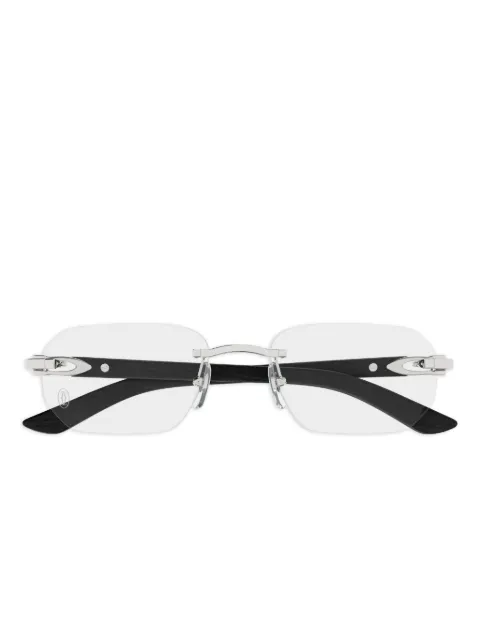 Cartier Eyewear rectangle-frame glasses