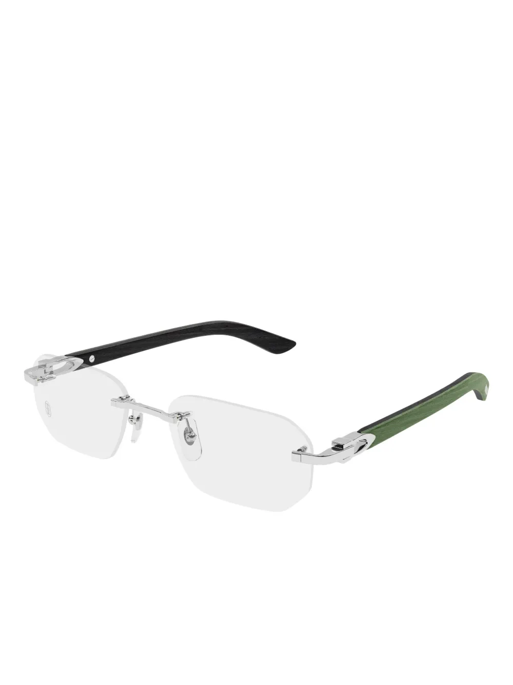 Cartier Eyewear rectangle-frame glasses | Image 2