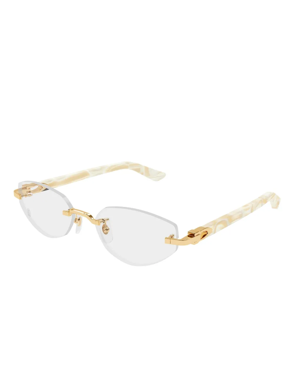 Cartier Eyewear geometric-frame glasses | Image 2
