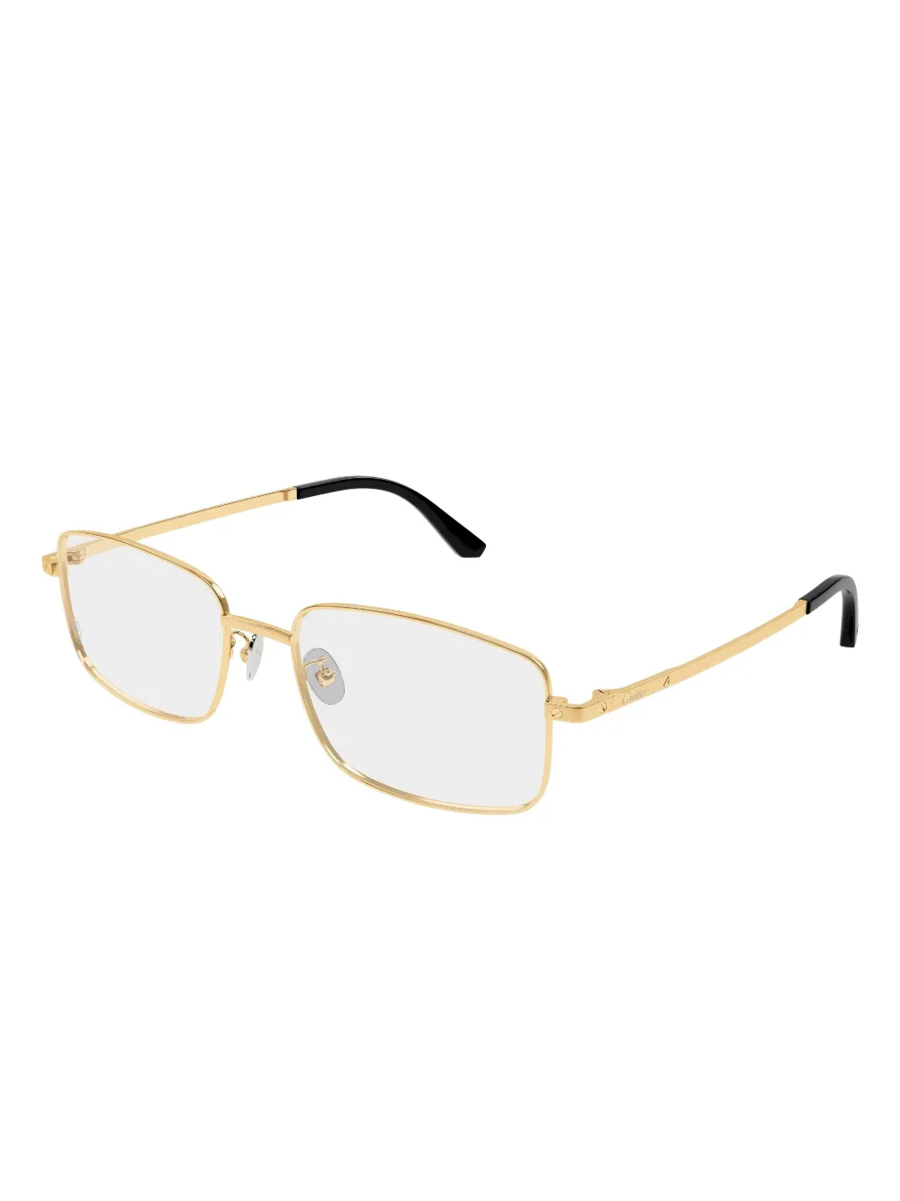 Cartier Eyewear rectangle-frame glasses | Gold | Image 1