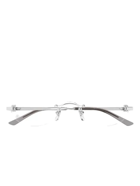 Cartier Eyewear oval-frame glasses
