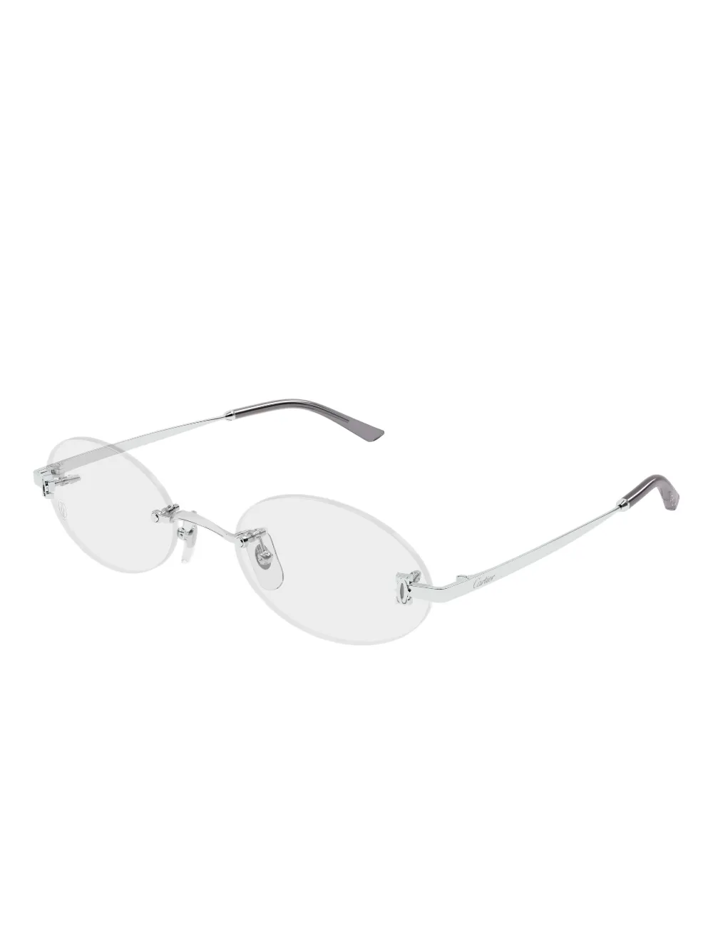 Cartier Eyewear oval-frame glasses | Men | Image 2