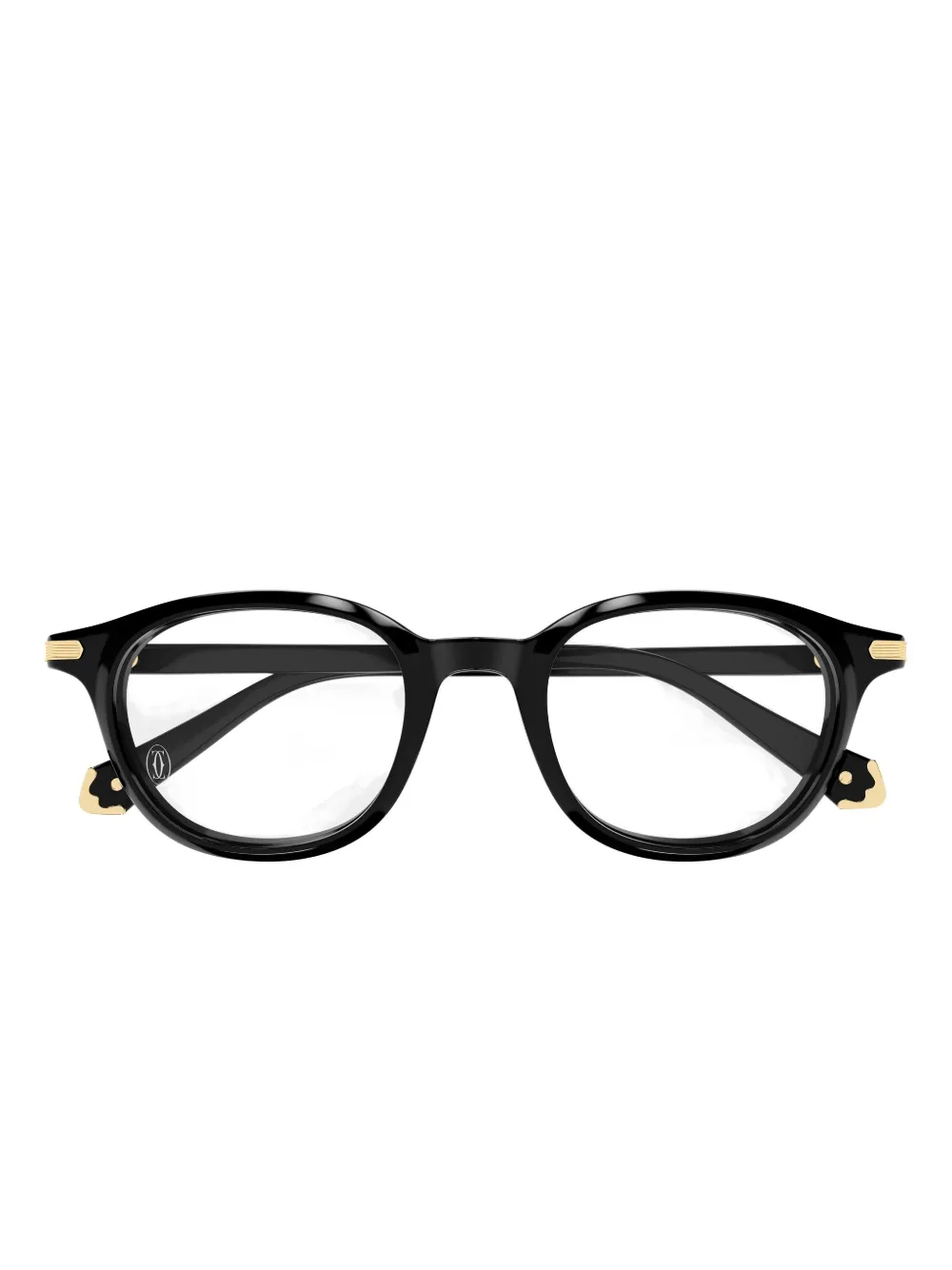 Cartier Brille Mit Rundem Gestell In Multi
