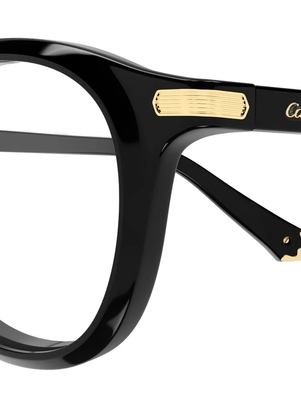 Cartier Brille Mit Rundem Gestell In Multi