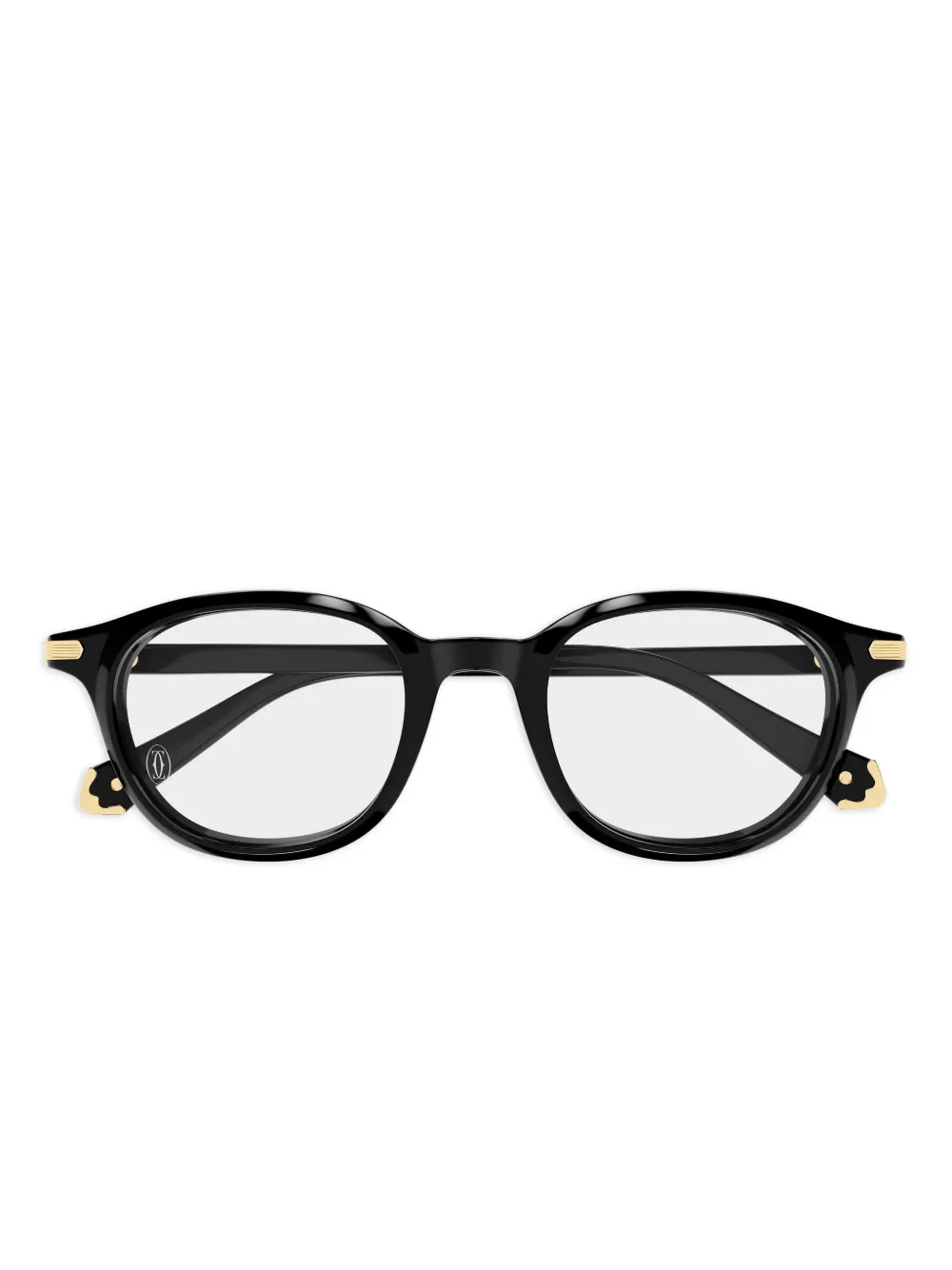 Cartier Eyewear round-frame glasses | Black | Image 1