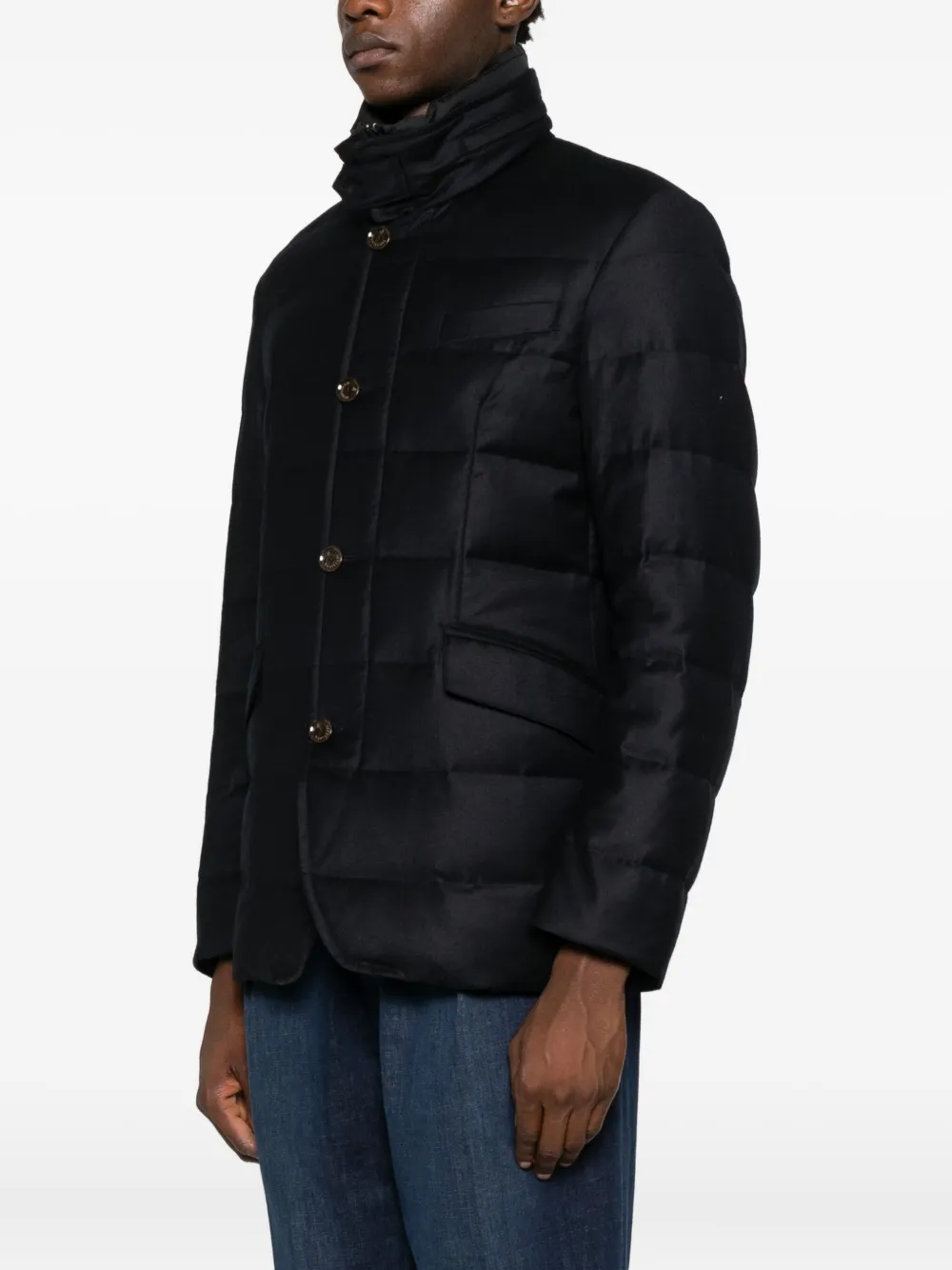 Montecore Quilted Padded Jacket In Black