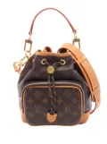Louis Vuitton Pre-Owned 2021-2025 Monogram Noe Cargo bucket bag - Brown