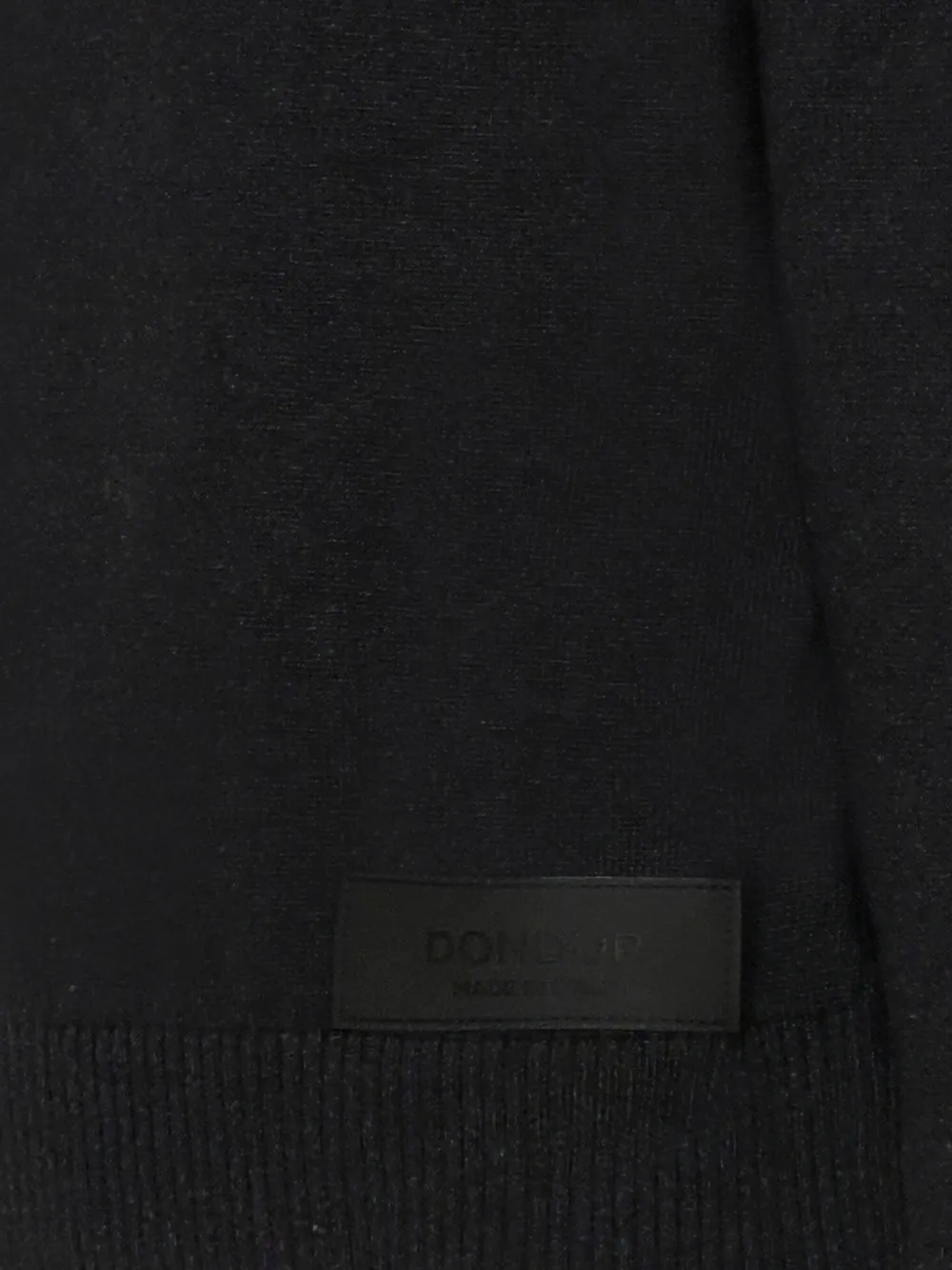 Dondup Appliqué Crewneck Sweater In Black