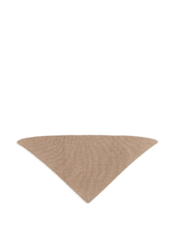 Studio Nicholson Ribbed Scarf in Neutrals