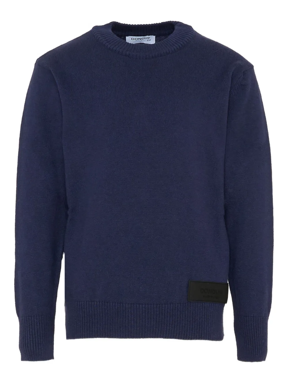 DONDUP KIDS logo-patch crewneck sweater | Blue | Image 1