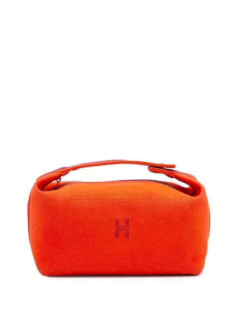 Hermès Pre-Owned grande trousse de toilette Bride A Brac en toile (2021-2025)