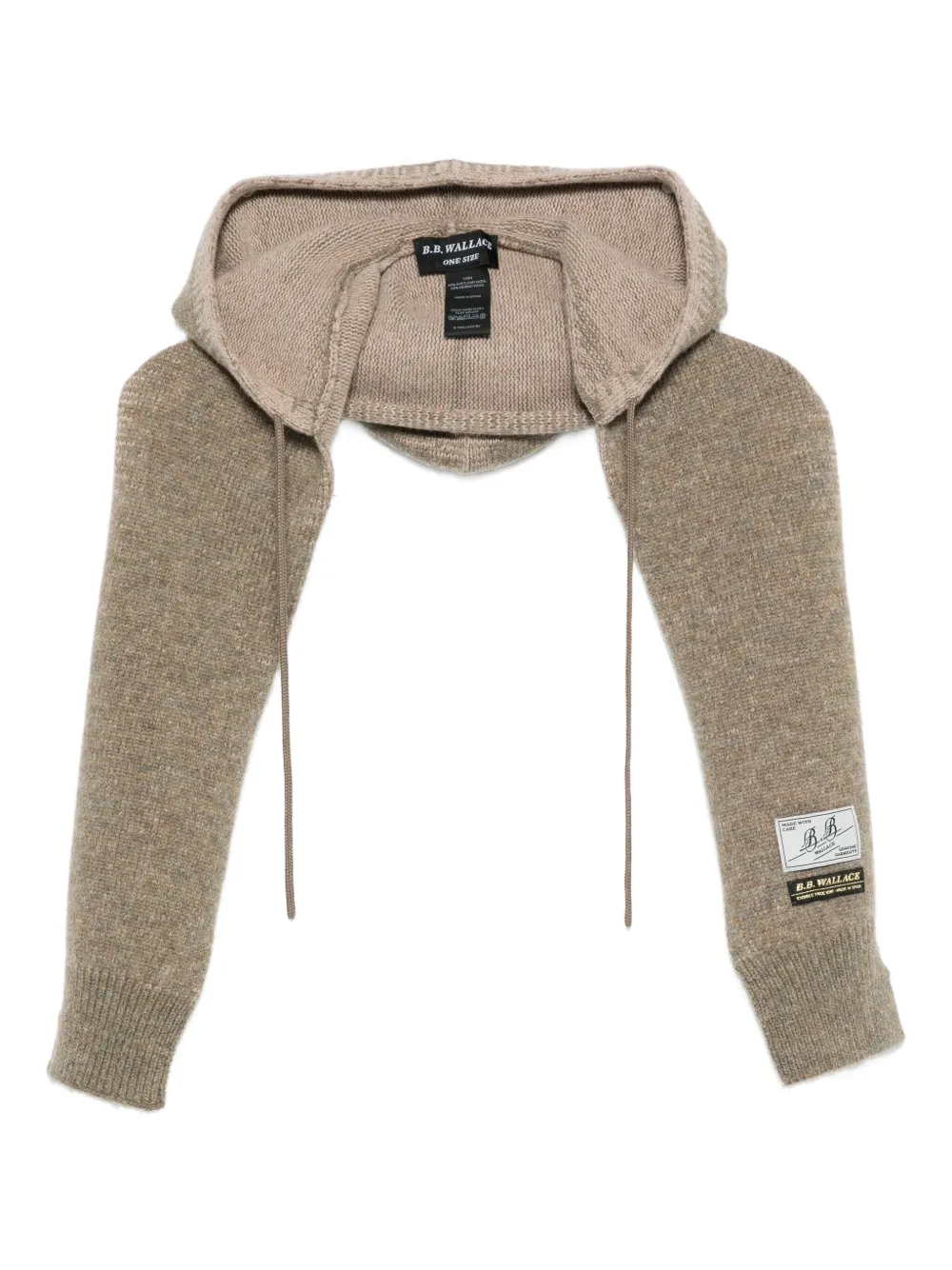 B.b. Walace Blake Hoodie In Brown