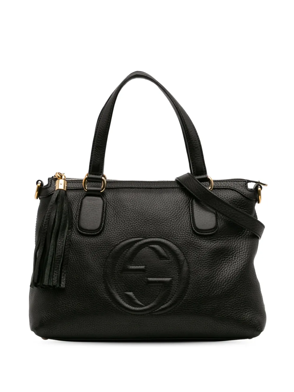 Gucci Pre-Owned 2016-2025 Small Leather Soho Working satchel | Black | Image 1