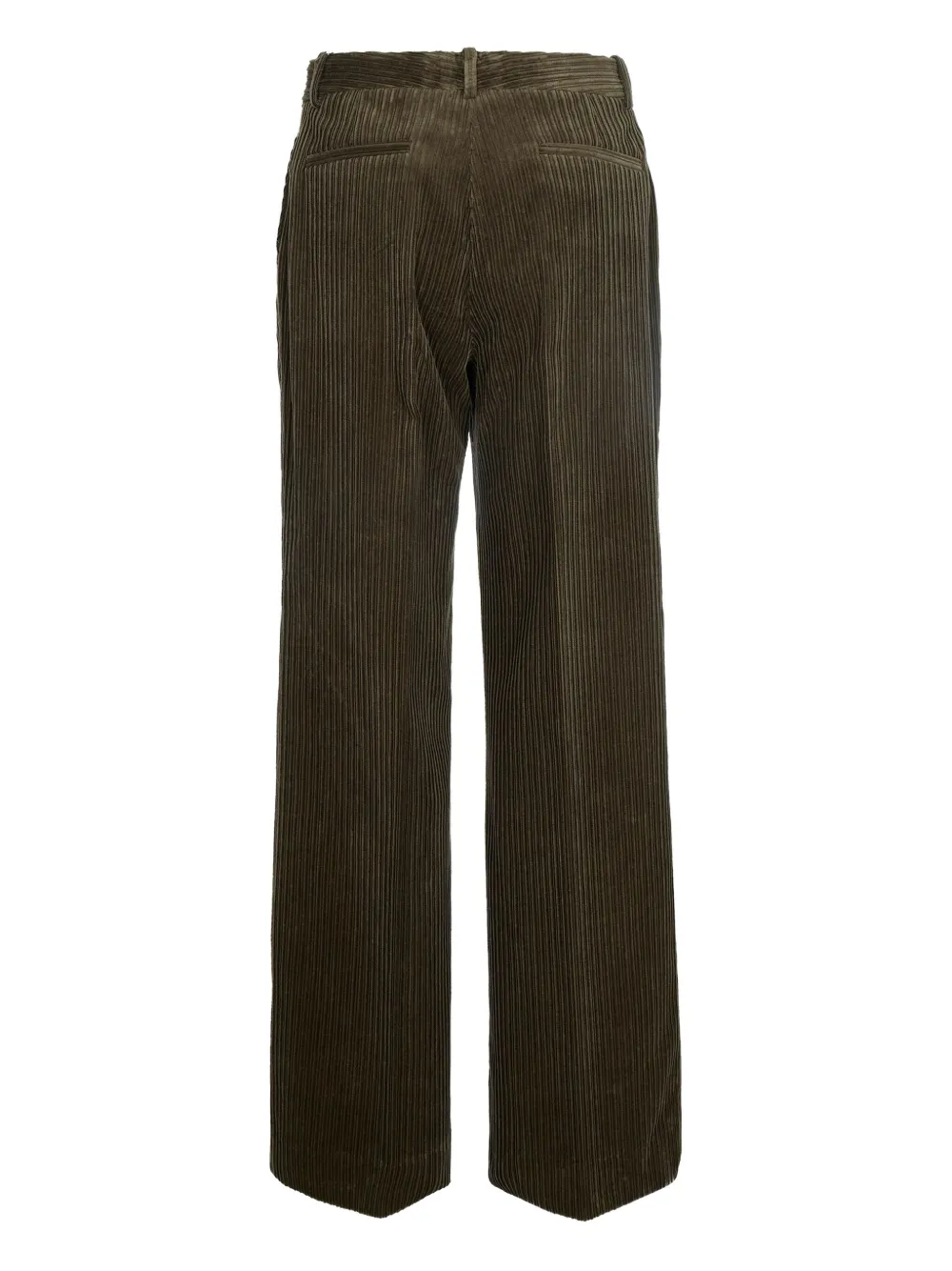 P.A.R.O.S.H. corduroy straight-leg trousers - Grijs