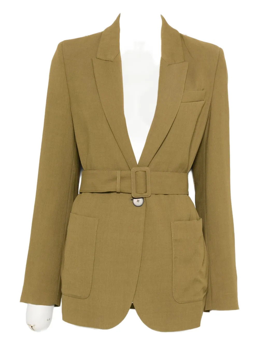 Forte Forte Belted Blazer In Multi