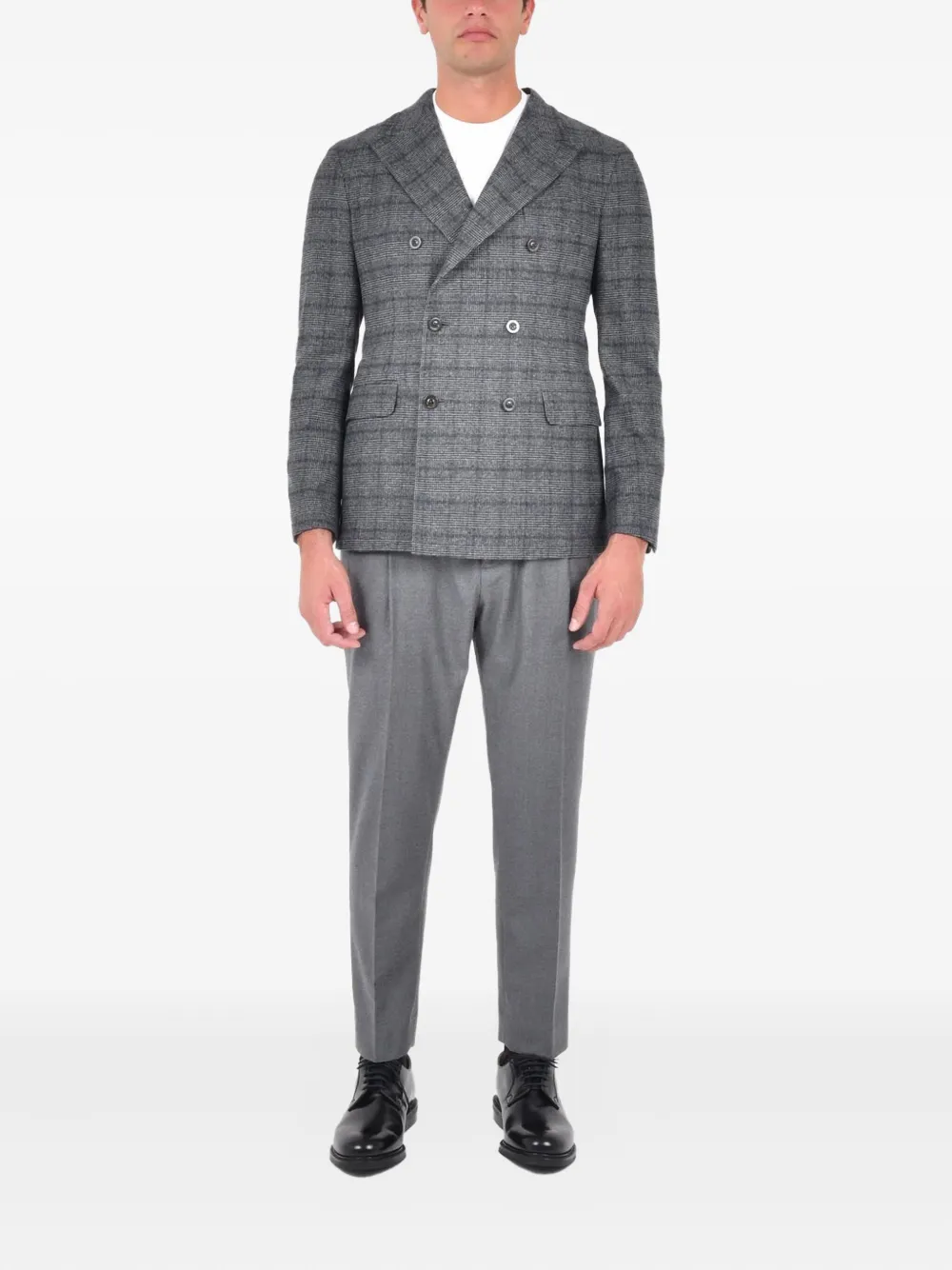 Boglioli double-breasted check jacket | Anzug- & Smokingjacken | Image 2