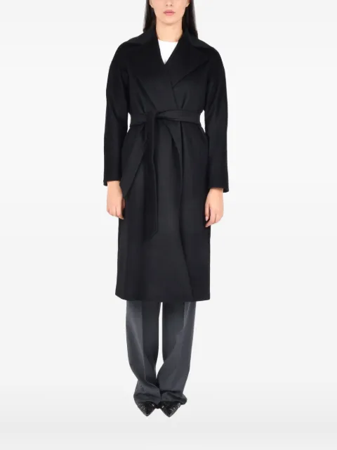 Max Mara belted cashmere coat