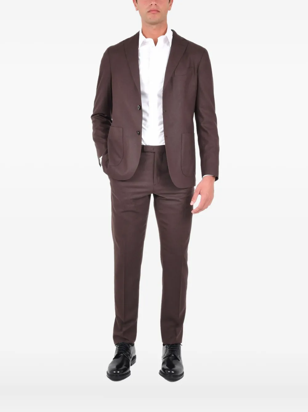 Boglioli Boglioli Pocket Suit | Brown | Image 1