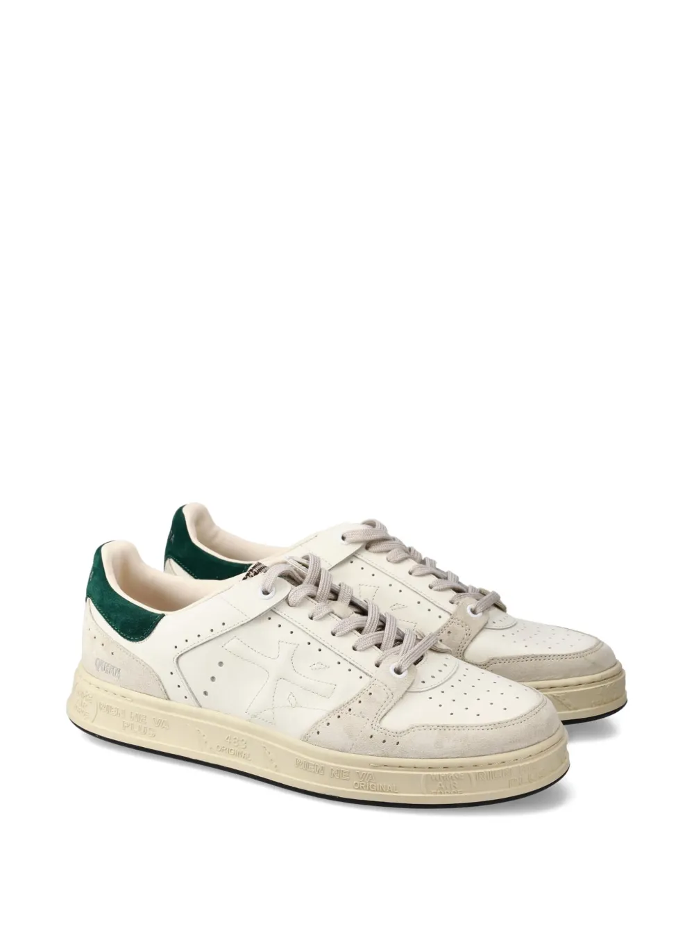 Premiata QUINN suede leather sneakers | Low-Tops | Image 2
