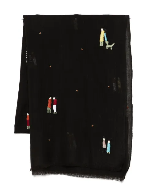 SGOMBERO CANTINE Pegaso embroidered scarf
