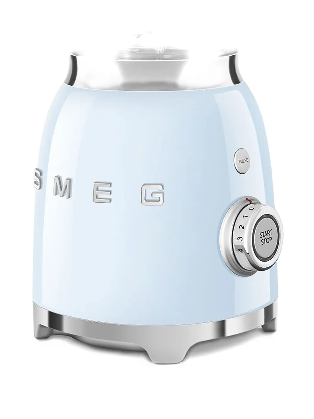 Smeg Logo Lettering Blender In Blue