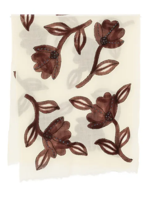 SGOMBERO CANTINE floral-print scarf