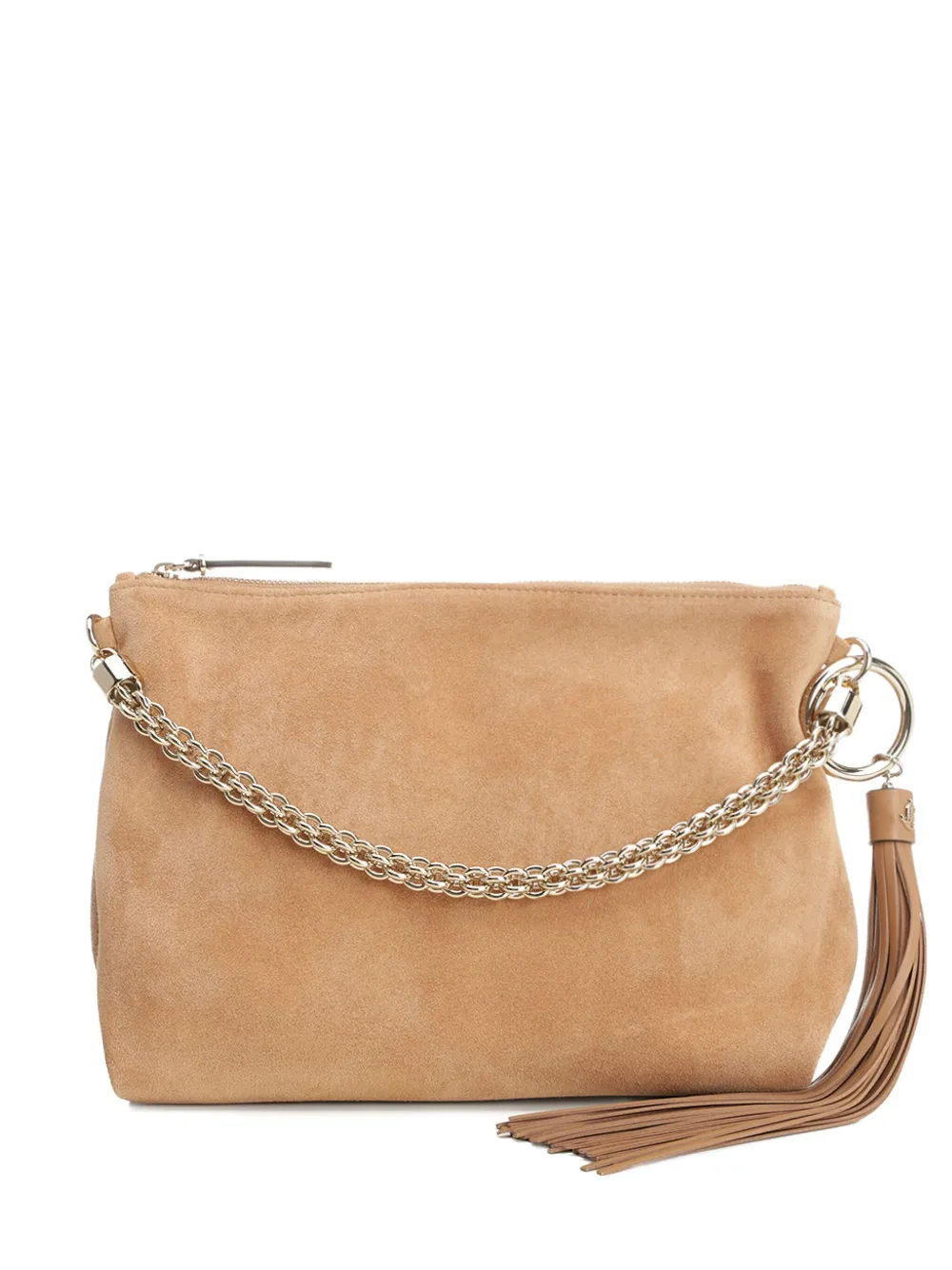 Jimmy Choo Callie clutch bag | Brown | Image 1
