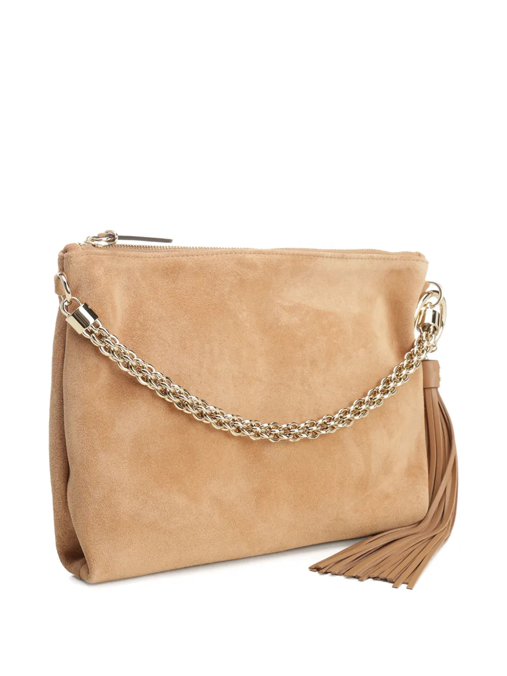 Jimmy Choo Callie clutch Bruin